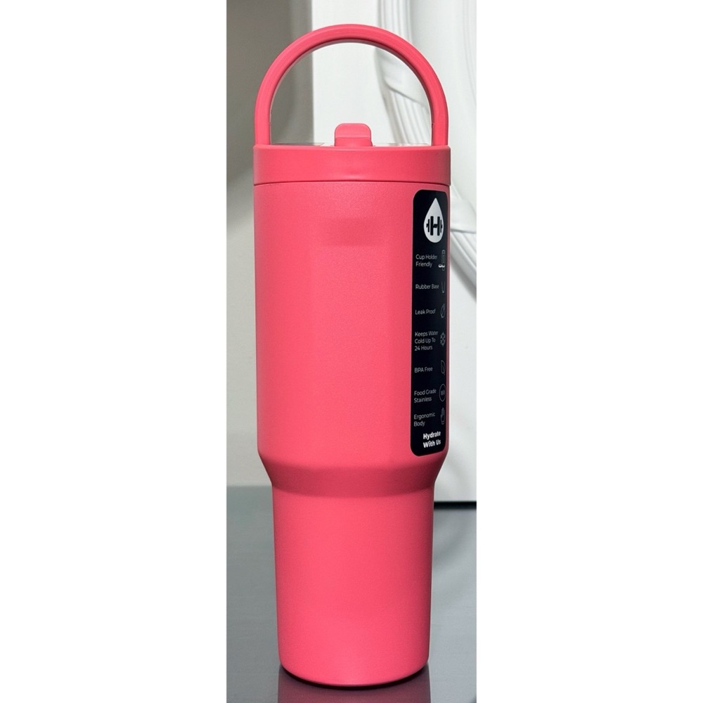HydroJug 32oz Sport Water Bottle, SALMON‎